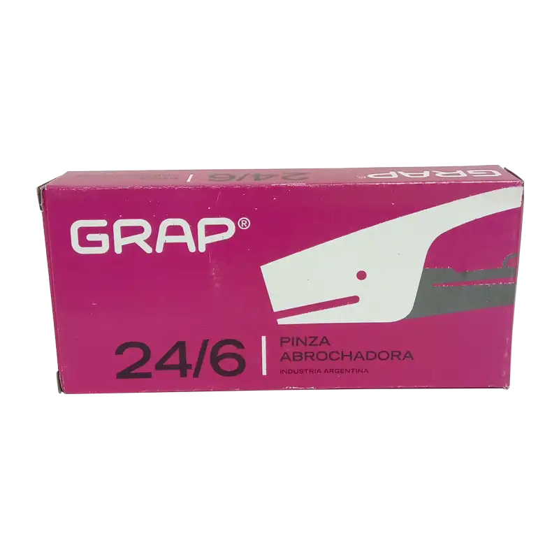 ABROCHADORA GRAP 24/6 PINZA PINTADA
