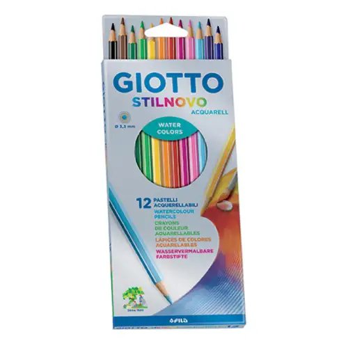 LAPICES DE COLORES ACUARELADOS GIOTTO X12
