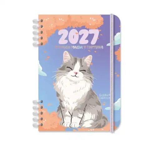 AGENDA 2027 RY DIARIA 12X17CM GEORGIA CASTELLINO