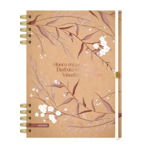 AGENDA 2027 RY DIARIA 15X21CM KRAFTY