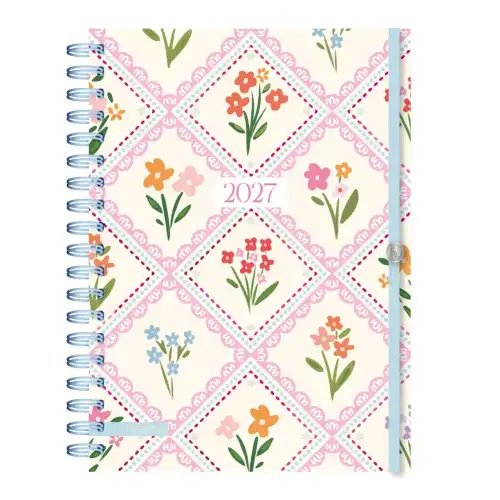 AGENDA 2027 RY SEMANAL 15X21CM ACUARELA