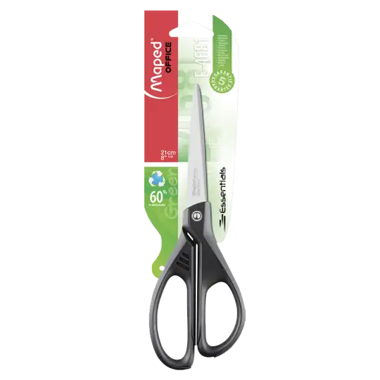 TIJERA MAPED 21CM ESSENTIAL GREEN NEGRO