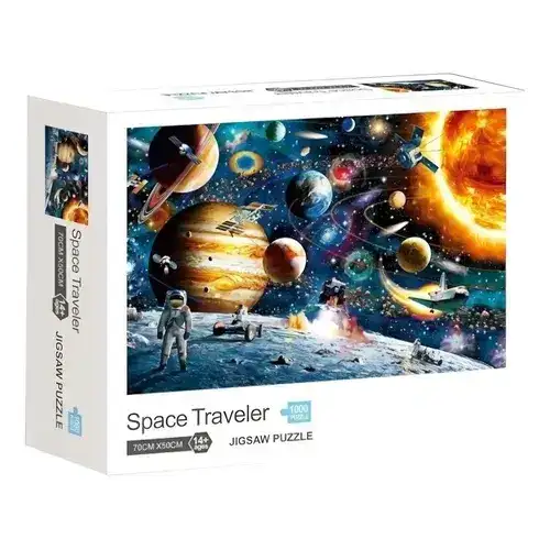 PUZZLE X1000 VIAJERO ESPACIAL