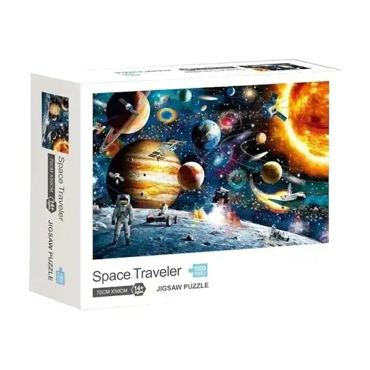 PUZZLE X1000 VIAJERO ESPACIAL