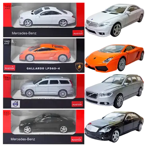 AUTO A ESCALA METAL SURTIDO 1.43