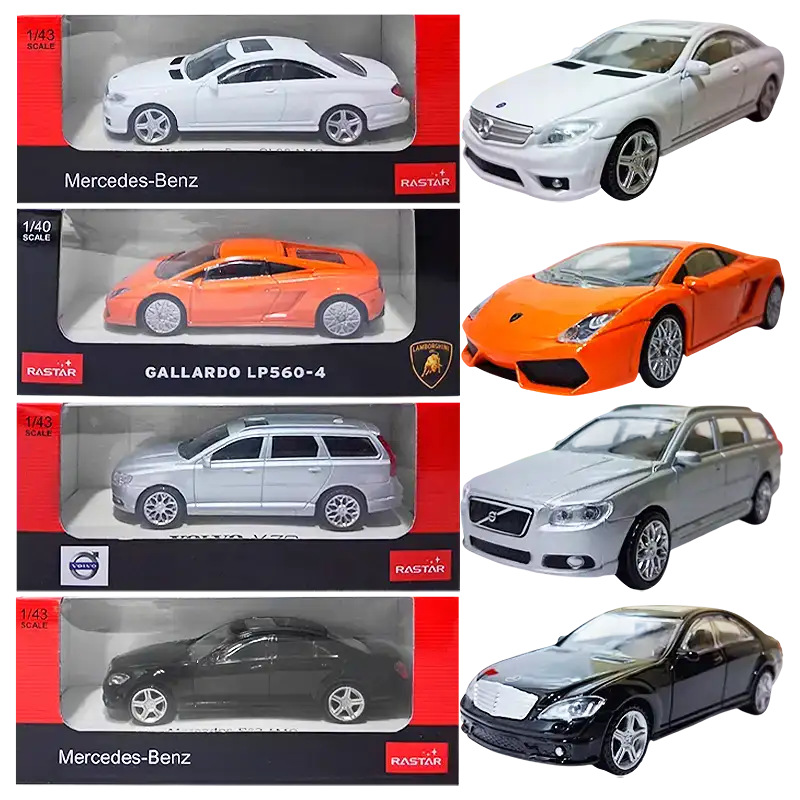 AUTO A ESCALA METAL SURTIDO 1.43