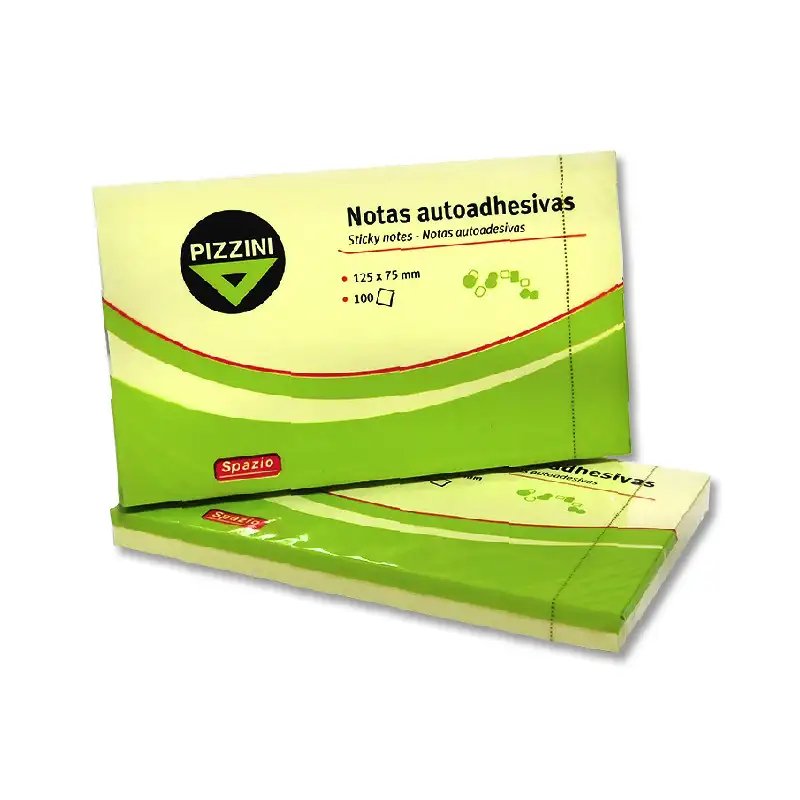 NOTAS AUTOADHESIVAS PIZZINI  125X75MM