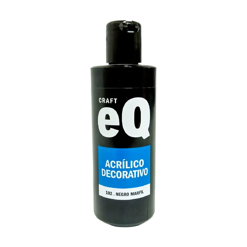 ACRILICO DEC NEGRO MARFIL X150CC EQ