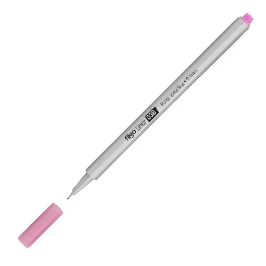 MICROFIBRA LINER 038 0.4MM ROSA CLARO X1 FILGO