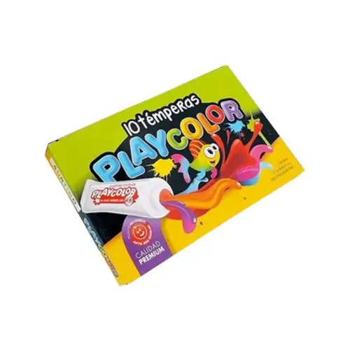 TEMPERA PLAYCOLOR POMO AMARILLO MEDIO 8CC X10