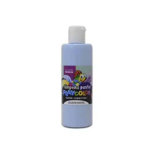 TEMPERA PLAYCOLOR POTE CELESTE PASTEL X250G