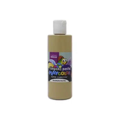 TEMPERA PLAYCOLOR POTE MARRON PASTEL X250GR