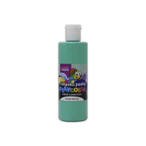 TEMPERA PLAYCOLOR POTE  VERDE PASTEL X250 G