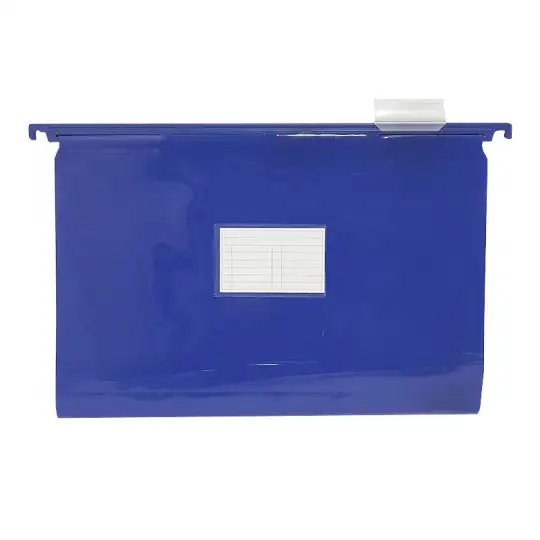 CARPETA COLGANTE LAMA OFICIO PLASTICA AZUL