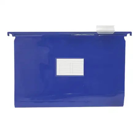 CARPETA COLGANTE LAMA OFICIO PLASTICA AZUL