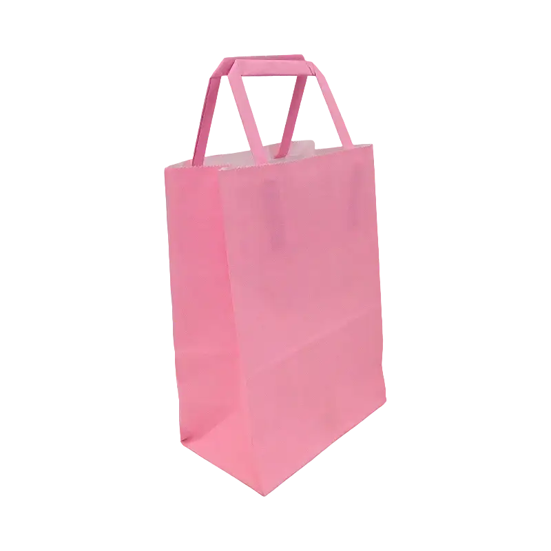 BOLSA ACUARIO 14X20 PASTEL PINK
