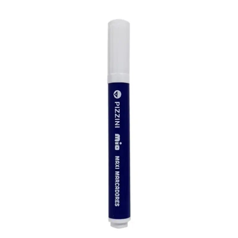 MARCADOR 2x1 PIZZINI AZUL MAXI PUNTA CONICA