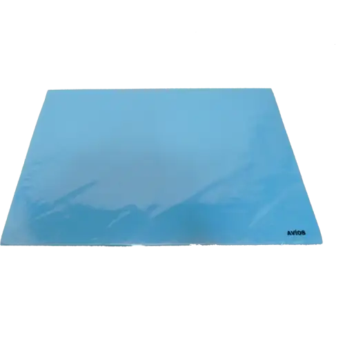 CARPETA DOBLE OFICIO POLIPROPILENO CELESTE PASTEL