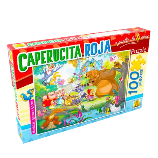 PUZZLE CAPERUCITA ROJA 100PZAS IMPLAS
