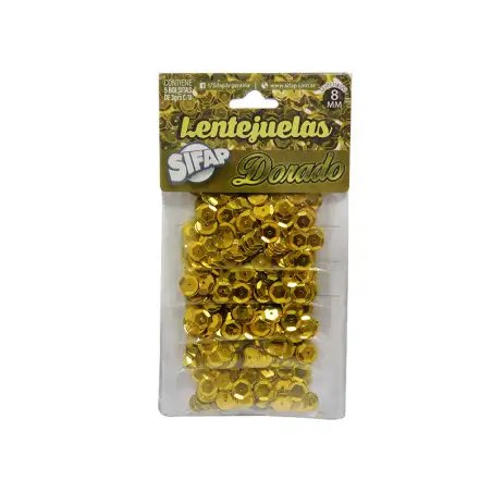 LENTEJUELAS SIFAP DORADAS