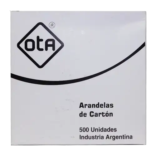 ARANDELAS DE CARTON  OTA CAJA X500U
