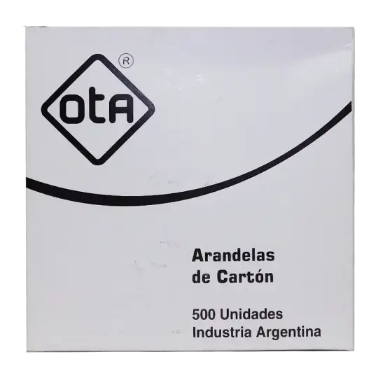 ARANDELAS DE CARTON  OTA CAJA X500U