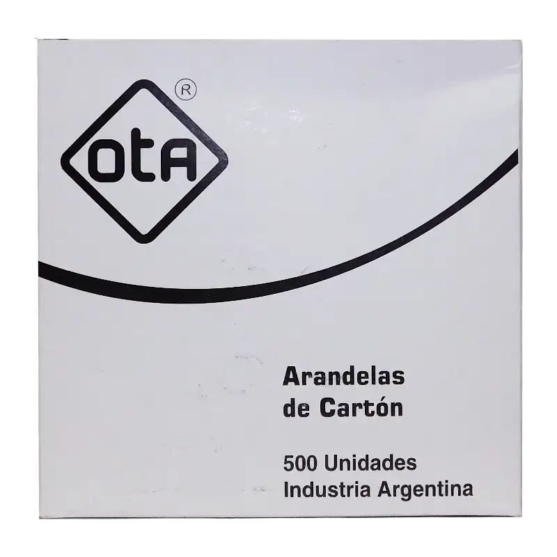 ARANDELAS DE CARTON  OTA CAJA X500U