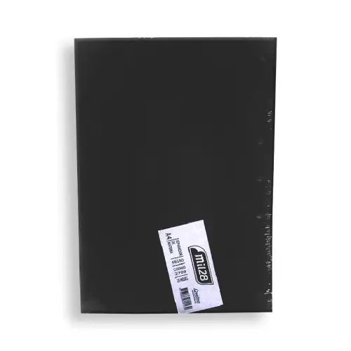 SEPARADOR DE CARTULINA A4 NEGRO MIL28