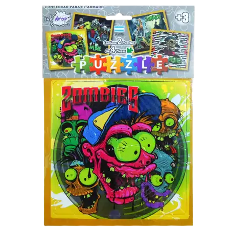 ROMPECABEZA ZOMBIES INK OFERTA