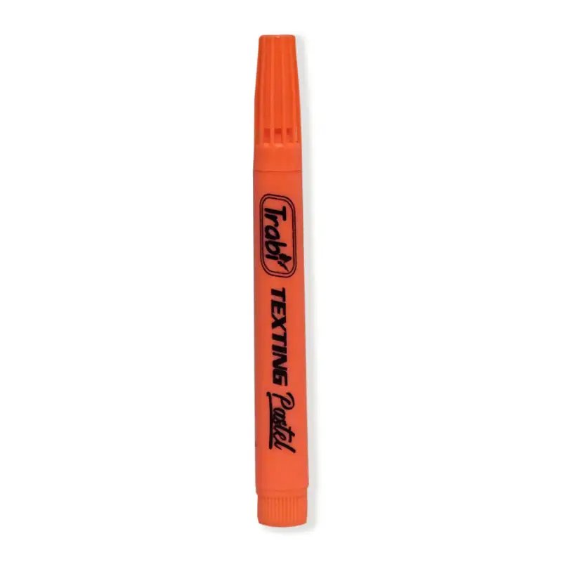 RESALTADOR FINO PASTEL NARANJA TRABI
