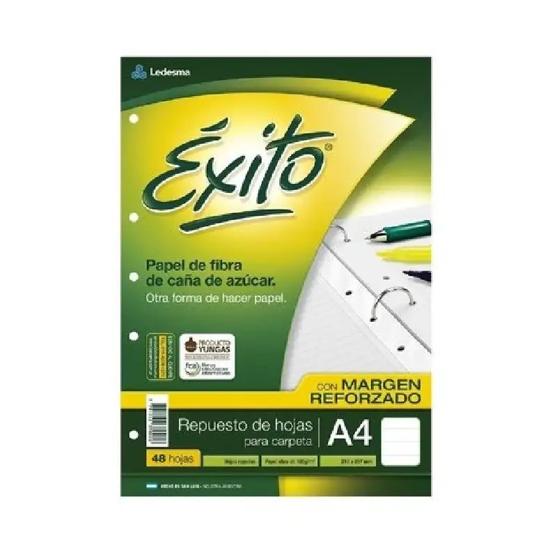 REPUESTO A4 MARGEN REFORZADO 48H RAY EXITO