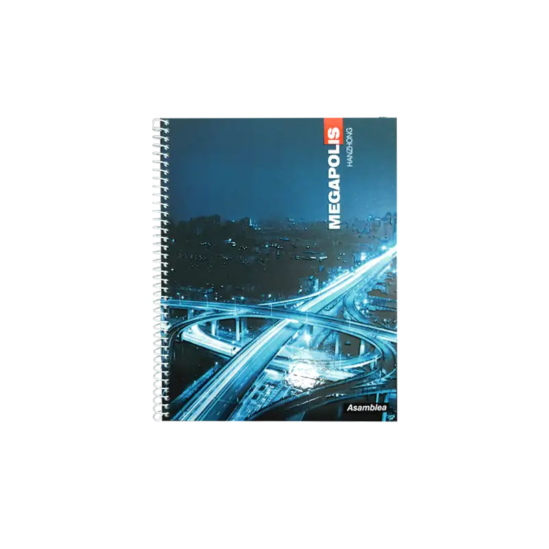 CUADERNO ASAMBLEA 22X29 80HJS RAYADAS ESPIRAL