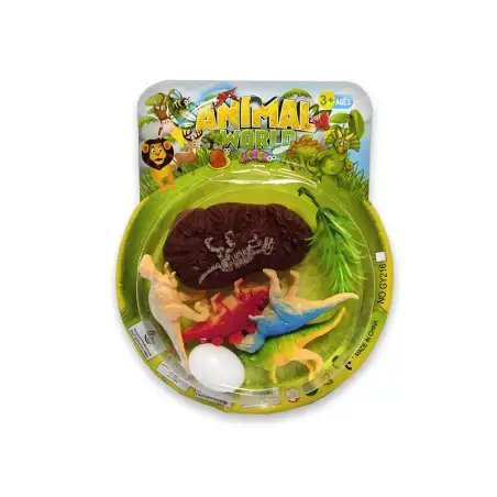 SET DE DINOSAURIOS X4PCS