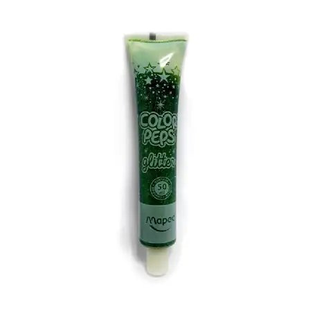 ADHESIVO GLITTER MAPED VERDE 50GR