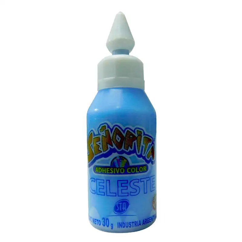 ADHESIVO COLOR STA CELESTE 30GR