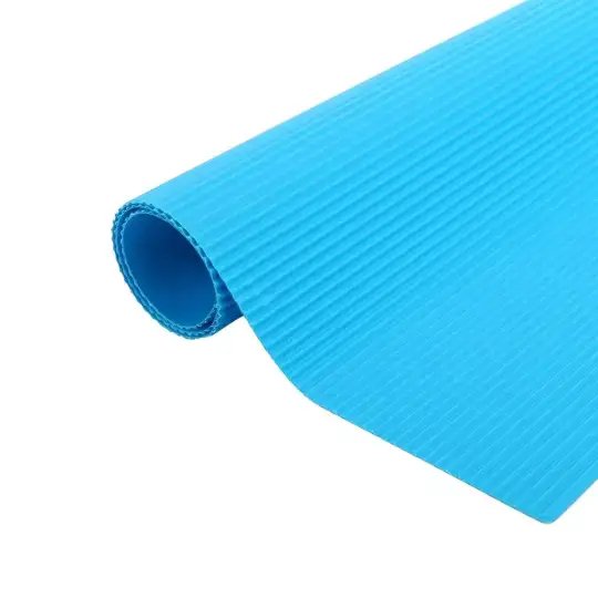CARTON CORRUGADO CELESTE  50X70CM X1