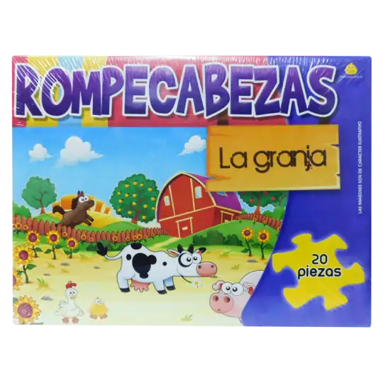 ROMPECABEZAS 20PZAS LA GRANJA YUYU