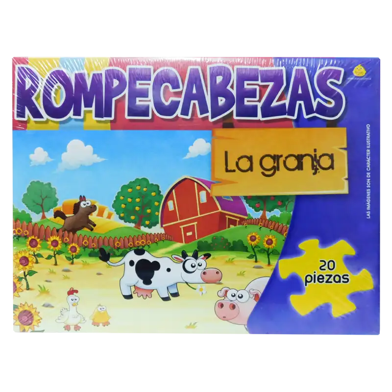 ROMPECABEZAS 20PZAS LA GRANJA YUYU
