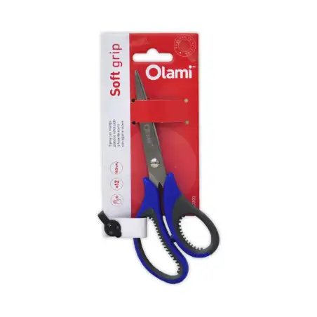 TIJERA SOFT GRIP 16.5CM OLAMI X1U