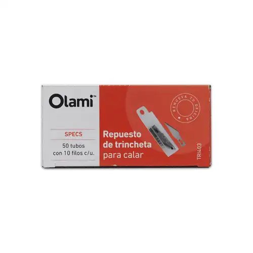 REPUESTO BISTURI P/CALAR OLAMI X10U