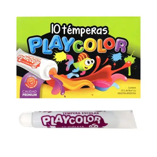 TEMPERA PLAYCOLOR POMO VIOLETA 8CC X10