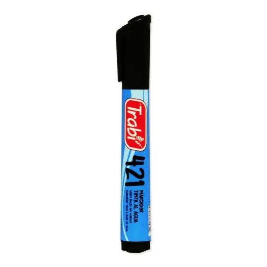 MARCADOR TRABI AL AGUA 421 NEGRO