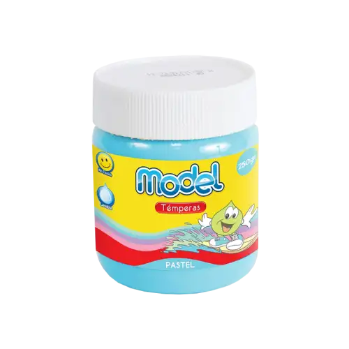 TEMPERA MODEL PASTEL AZUL POTE X250GR