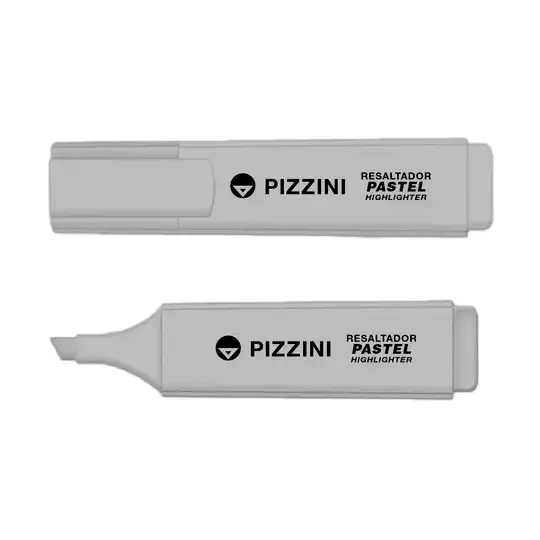 RESALTADOR PIZZINI P.BISE GRIS PASTEL