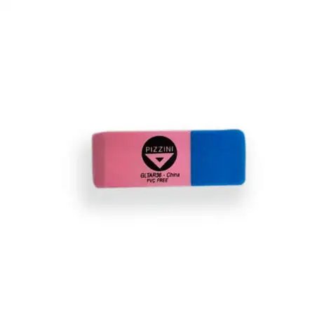 GOMA PIZZINI AZUL/ROJA LAPIZ TINTA