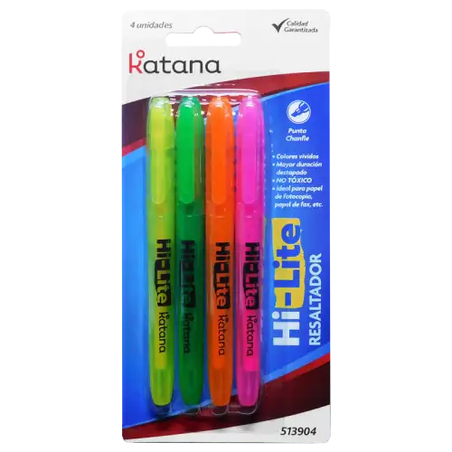 RESALTADOR KATANA DELGADO X4