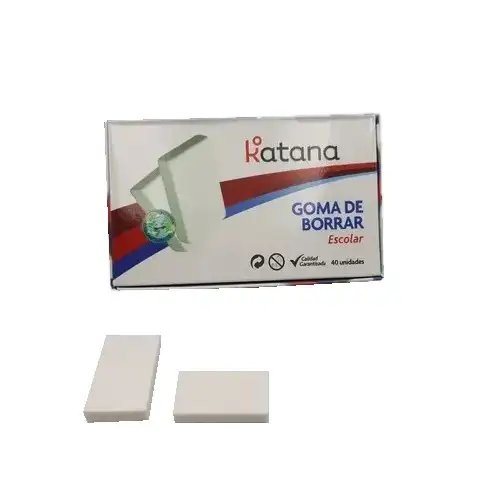 GOMA KATANA LAPIZ BLANCA CAJAX40