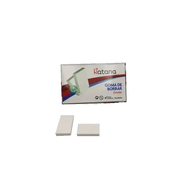 GOMA KATANA LAPIZ BLANCA CAJAX40