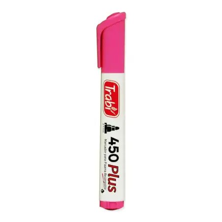 MARCADOR TRABI P/PIZARRA 450 ROSA X1