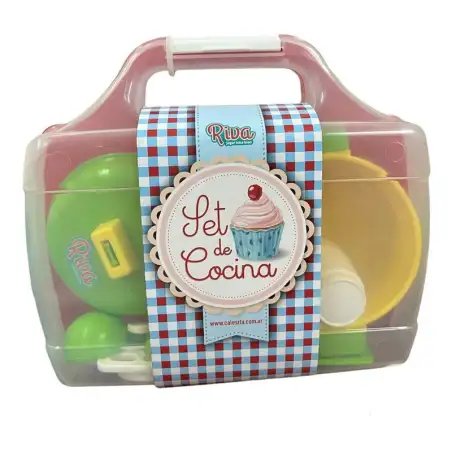 SET DE COCINA EN VALIJA CALESITA